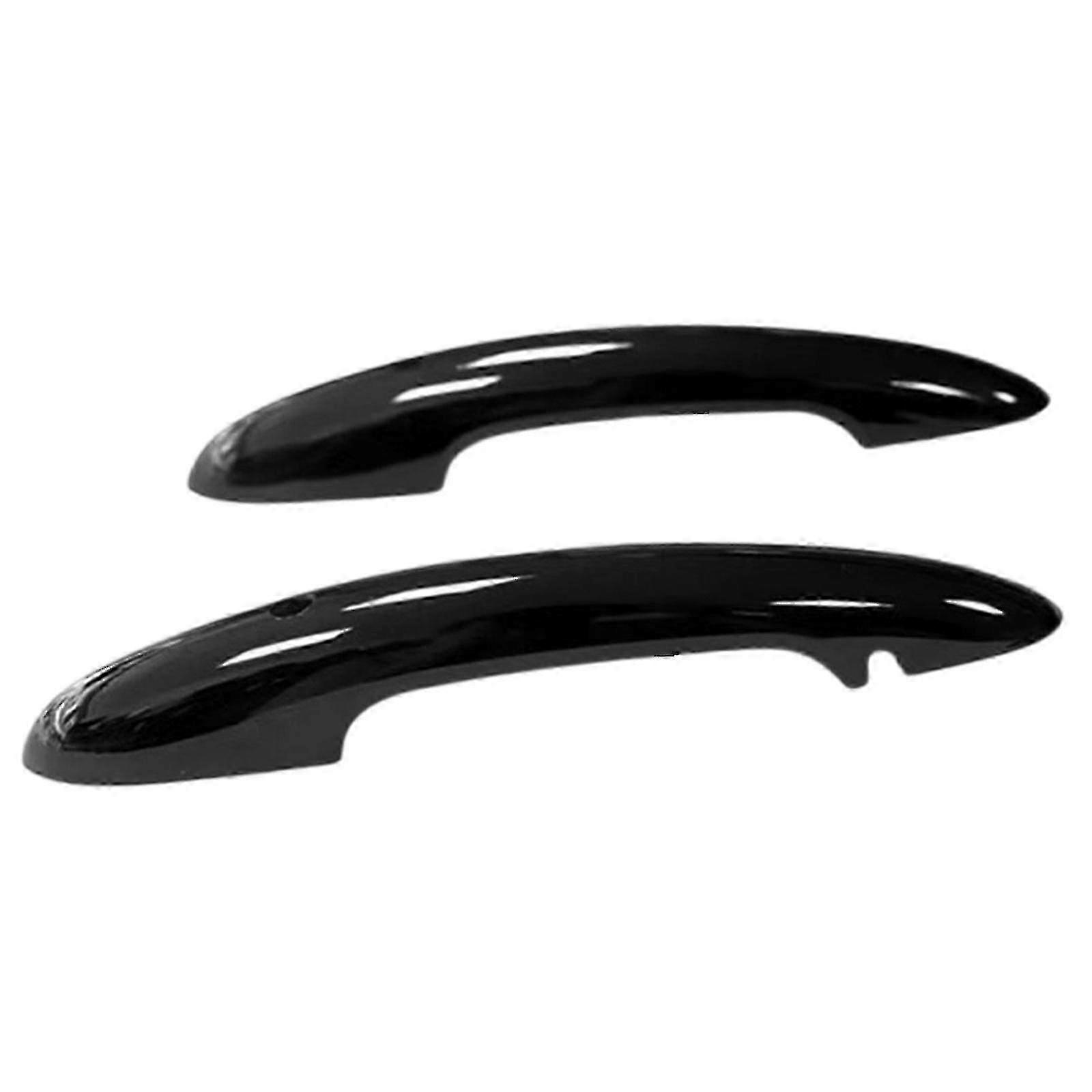 2 Pieces Glossy Black Door Handle Covers for Fit Mini Cooper Models F54 F55 F56 F57 F60 with Integrated Sensor