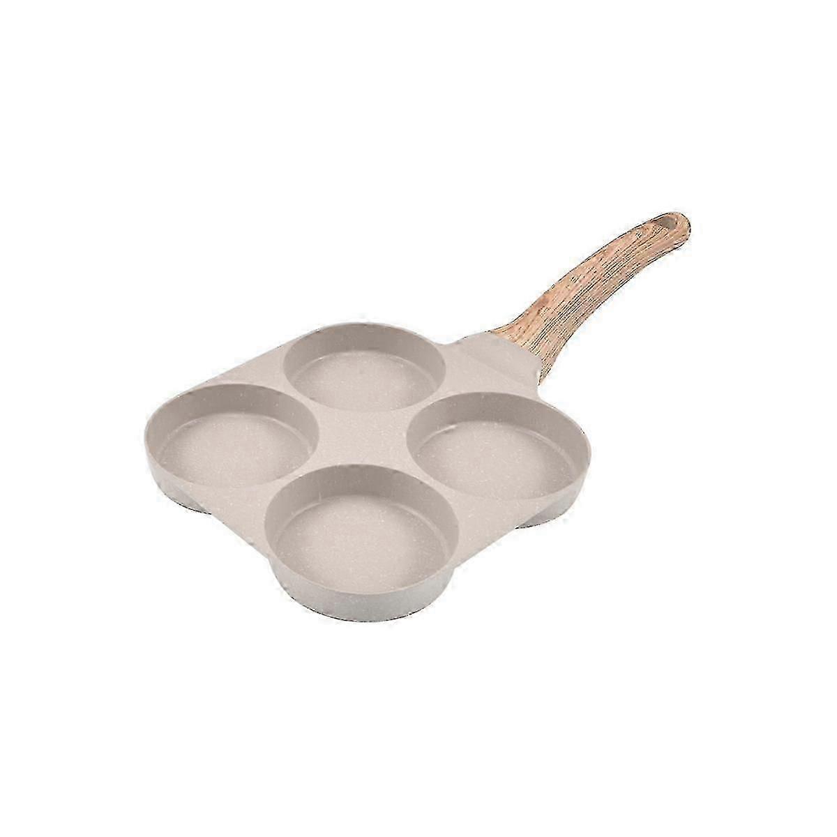 Egg Pan Omelette Pan, 4-Cup Egg Frying Pan, Egg Cooker Pan Egg Skillet for Breakfast, Pancake, Plet