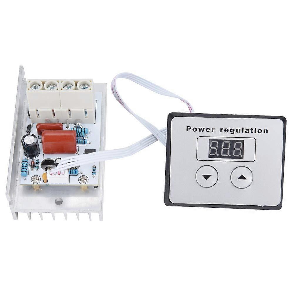 Voltage control, improved heat dissipation digital speed controller for household appliances for small factories