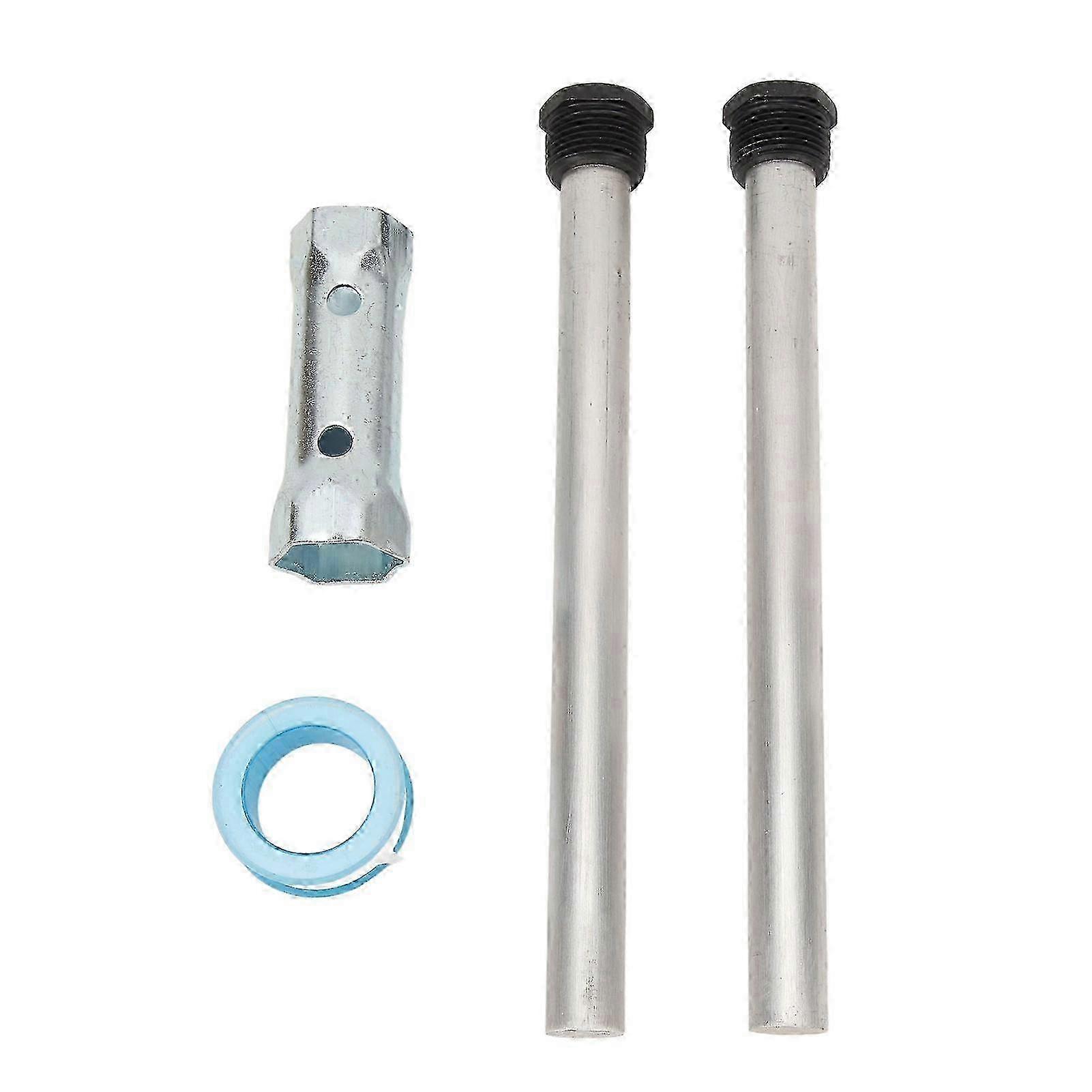 RV Water Heater Anode Rod with Sleeve Flat Cap 3/4in NPT Thread Magnesium Rod Replacement For Mor‑Flo RV Water Heaters