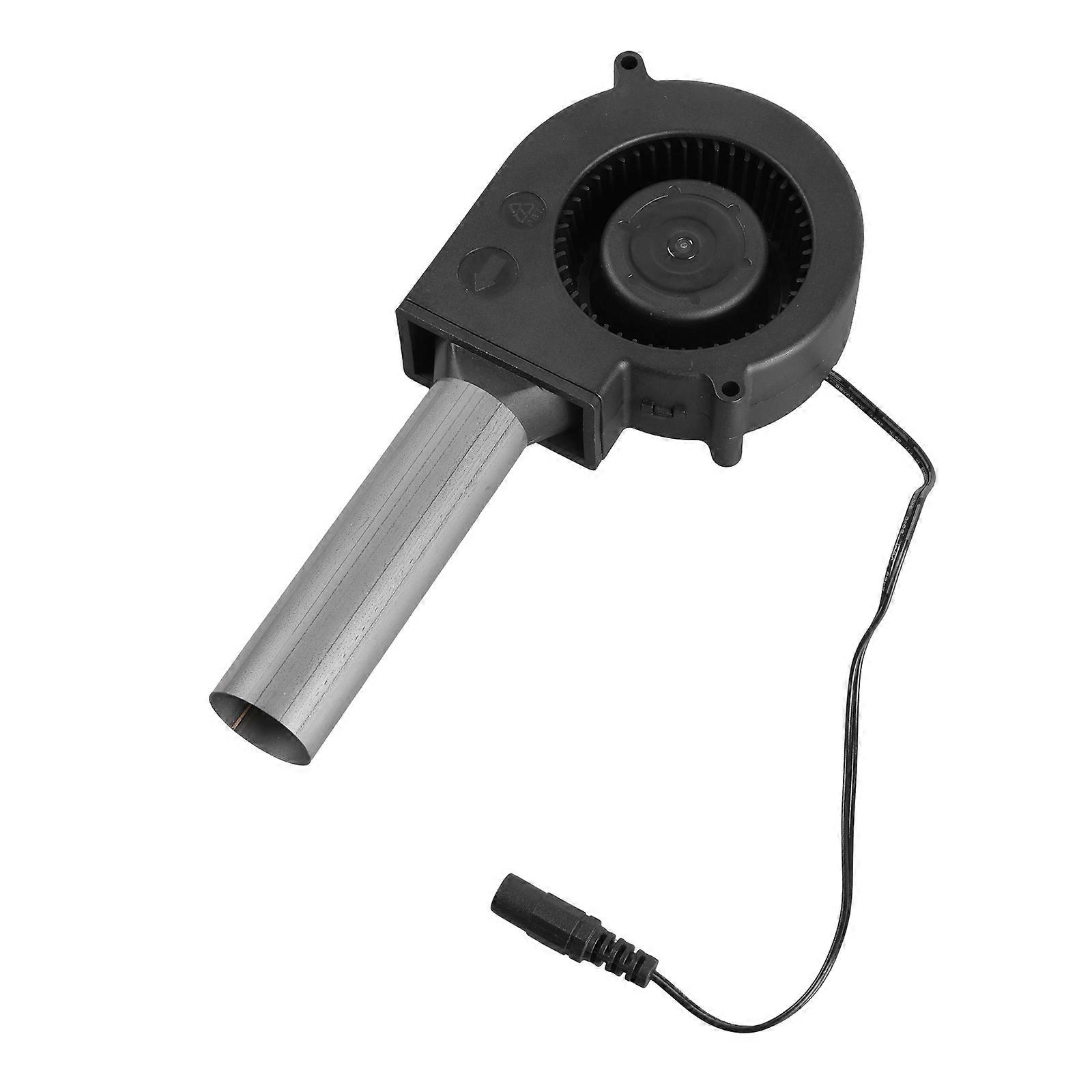 12V Blower Fan For Barbecues And Fire Assistance Efficient Fire Ignition And Ventilation Comes With Stainless Steel Duct