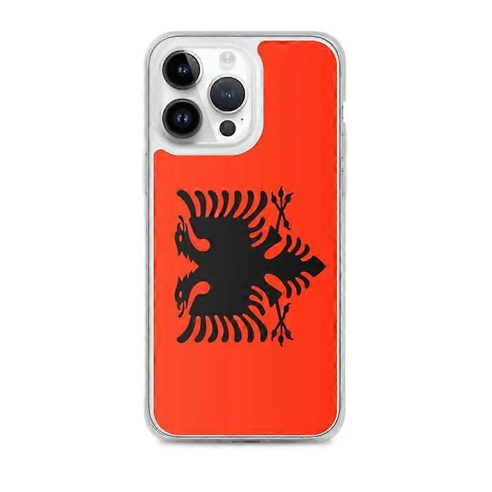 iPhone Case - Albania - Flag - Flexible - Multicolor - Transparent TPU