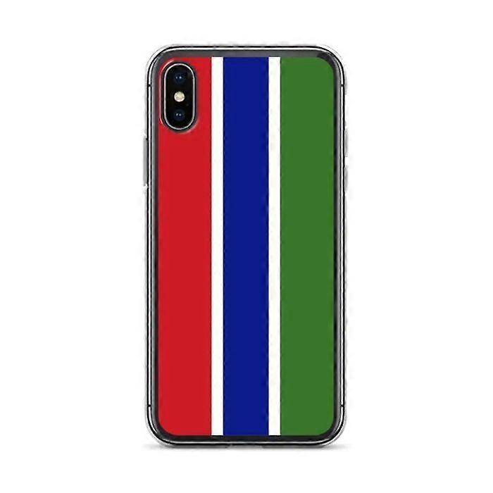 Gambia Flag Phone Case - iPhone X