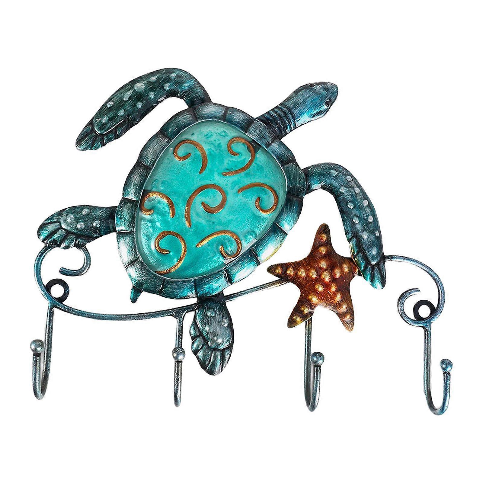 Turtle Iron Animal Rustic Decorative Living