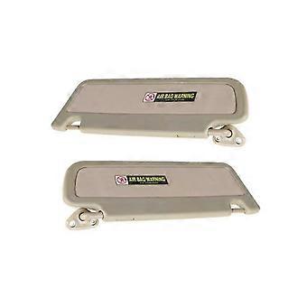 1 Pair Sun Visor Sunvisor Block Shade No Light for 2006-2008 Beige 83280--01ZF 83230--A01ZC