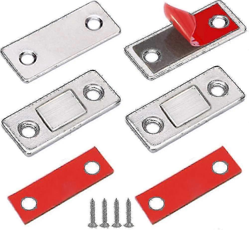 قفل مغناطيسي ضئيل لخزانة ملابس درج الباب المنزلق (10 عبوات)