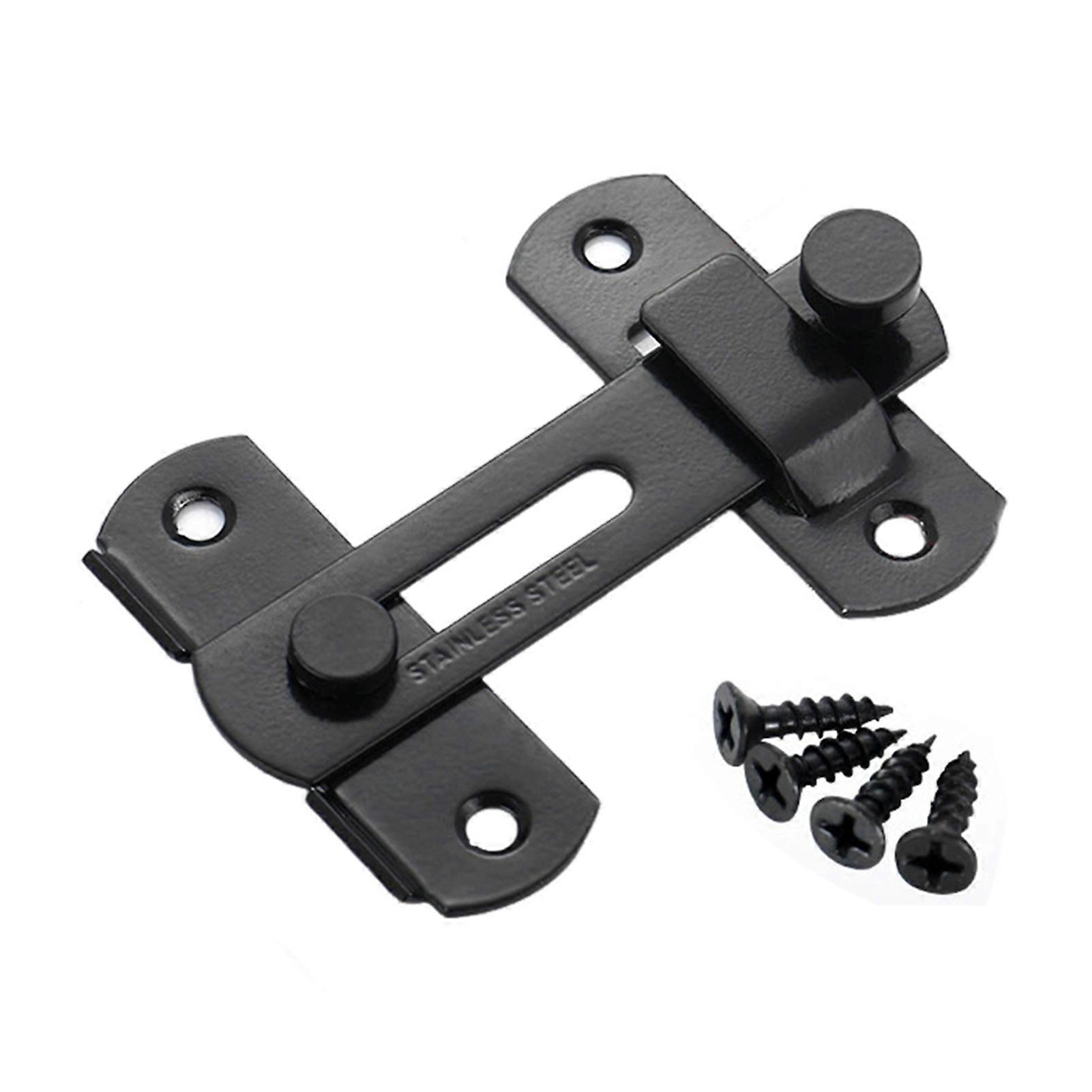 180 Degree Sliding Door Gate-Latch Easy to Use Door-Latches for Sliding Doors for Cabinet Cupboard