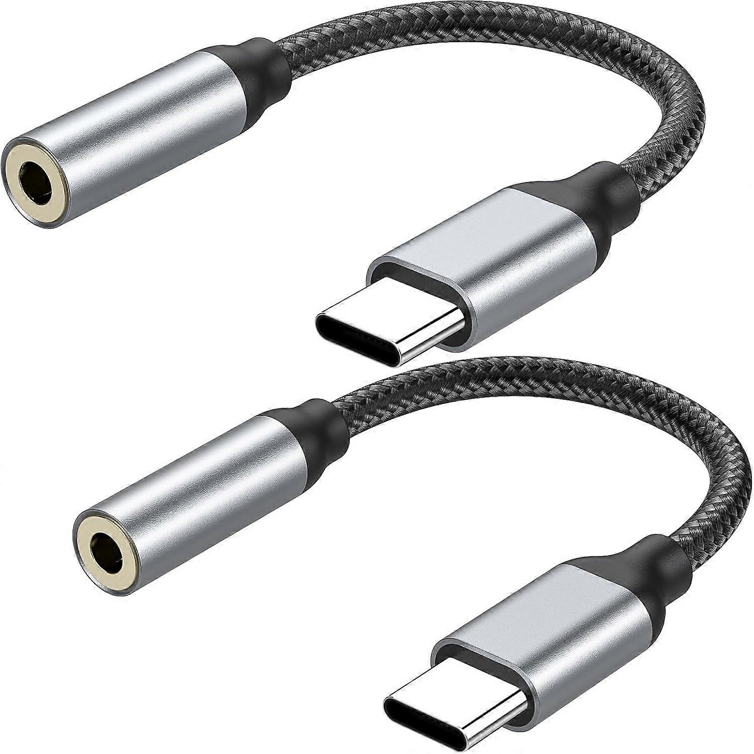 3.5mm Headphone Jack Adapter, USB Type C Jack Adapter Compatible with iPhone