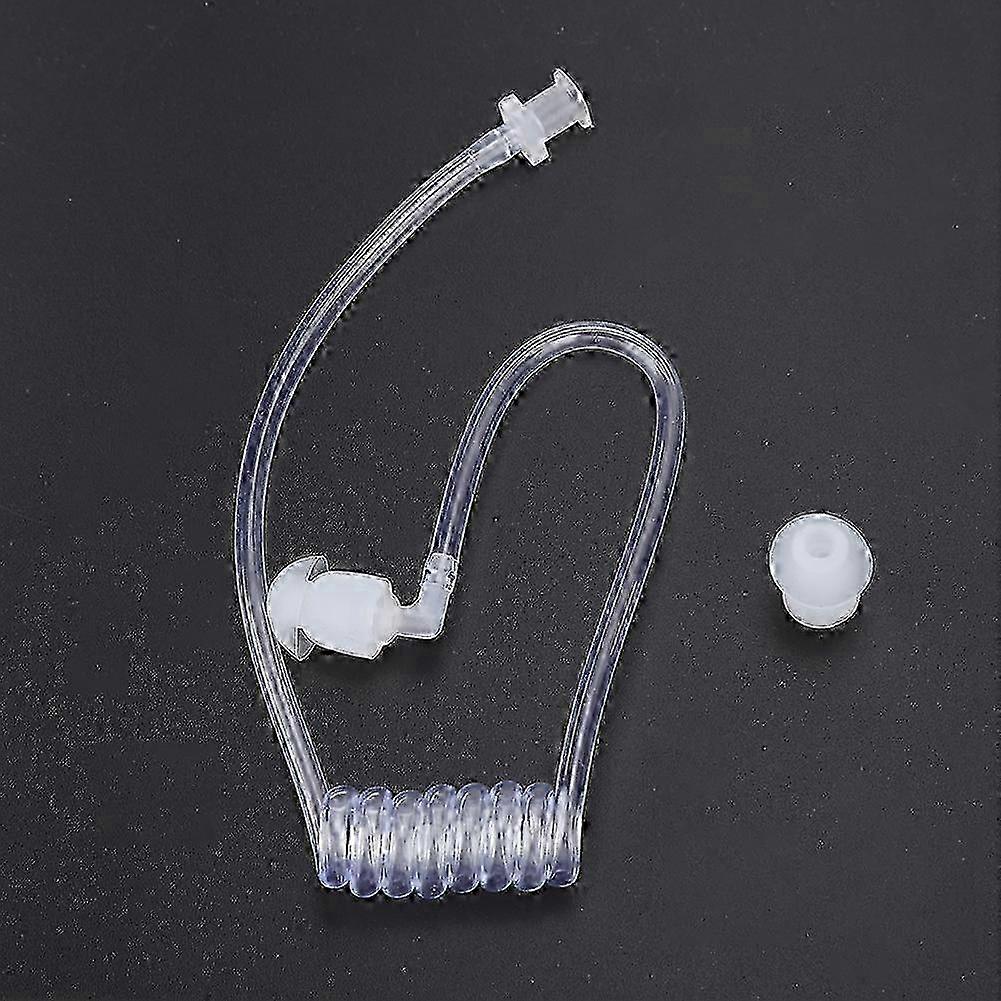 10PCS Acoustic Coil Tube Replacement for Earpieces Suitable for Two-Way Radios and Walkie Talkies Headsets