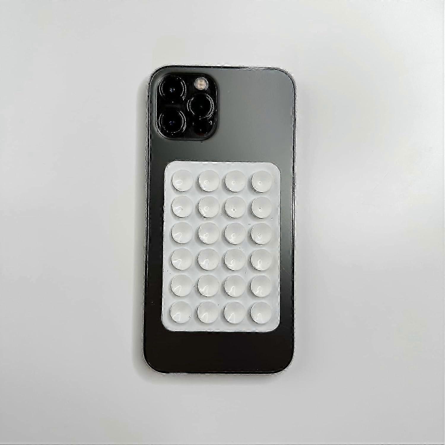 Universal Silicone Suction Phone Case Mount, Adhesive Phone Holder Mat with Suction Cup for Hands-Free Mobile Use and Accessory