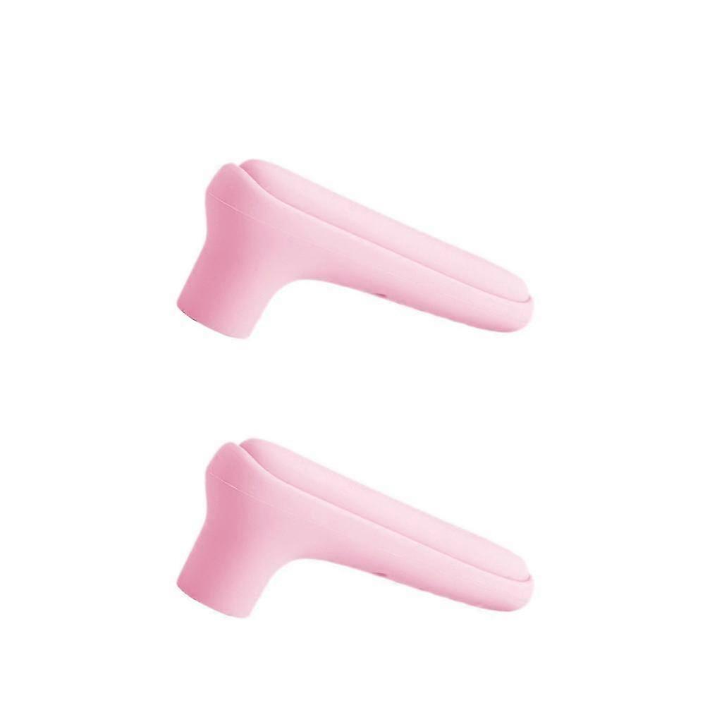 2PCS Pink Silicone Door Handle Protector 2024