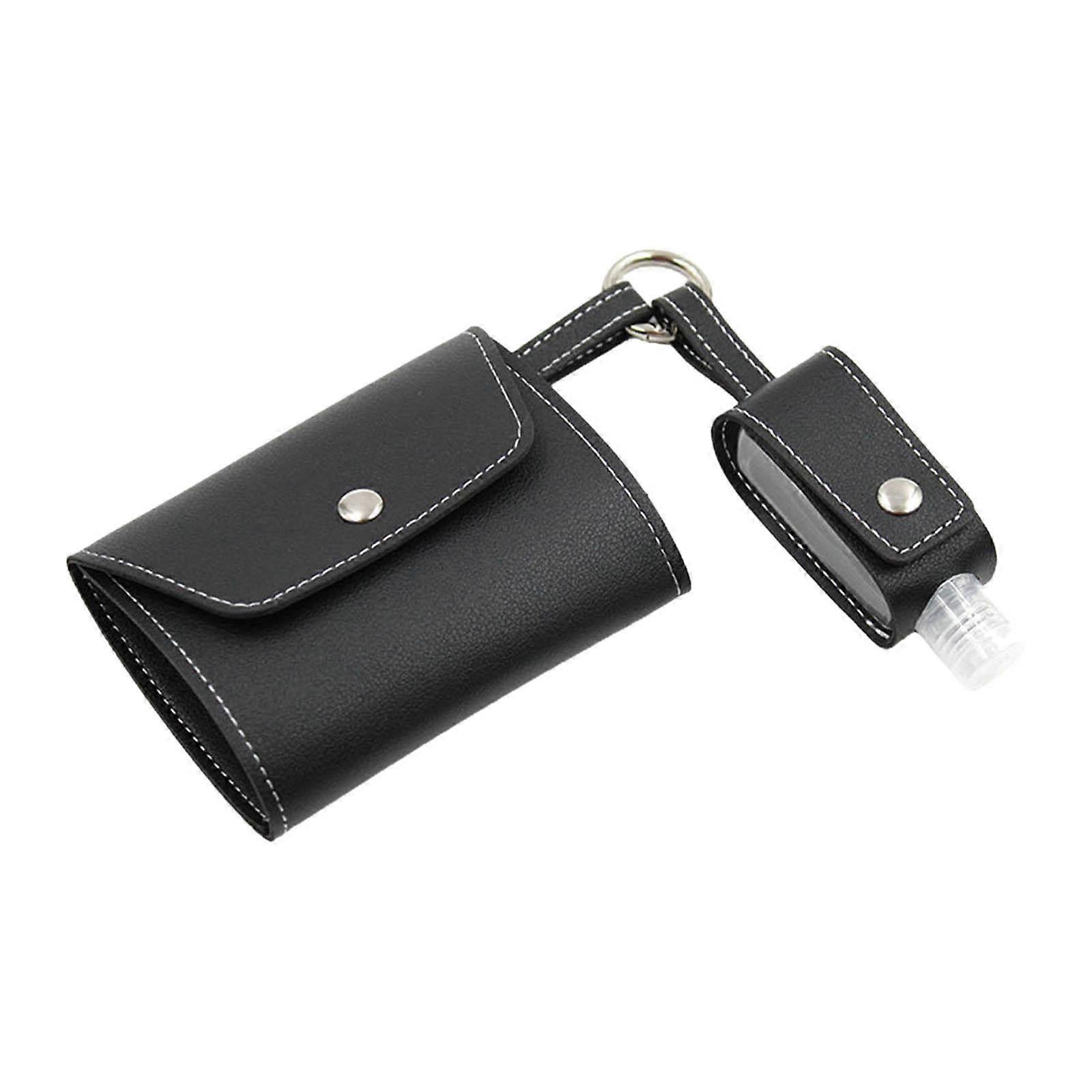 Storage Bag with Clean Liquid Bottle Organizer Mask Temporary Storage Folder for