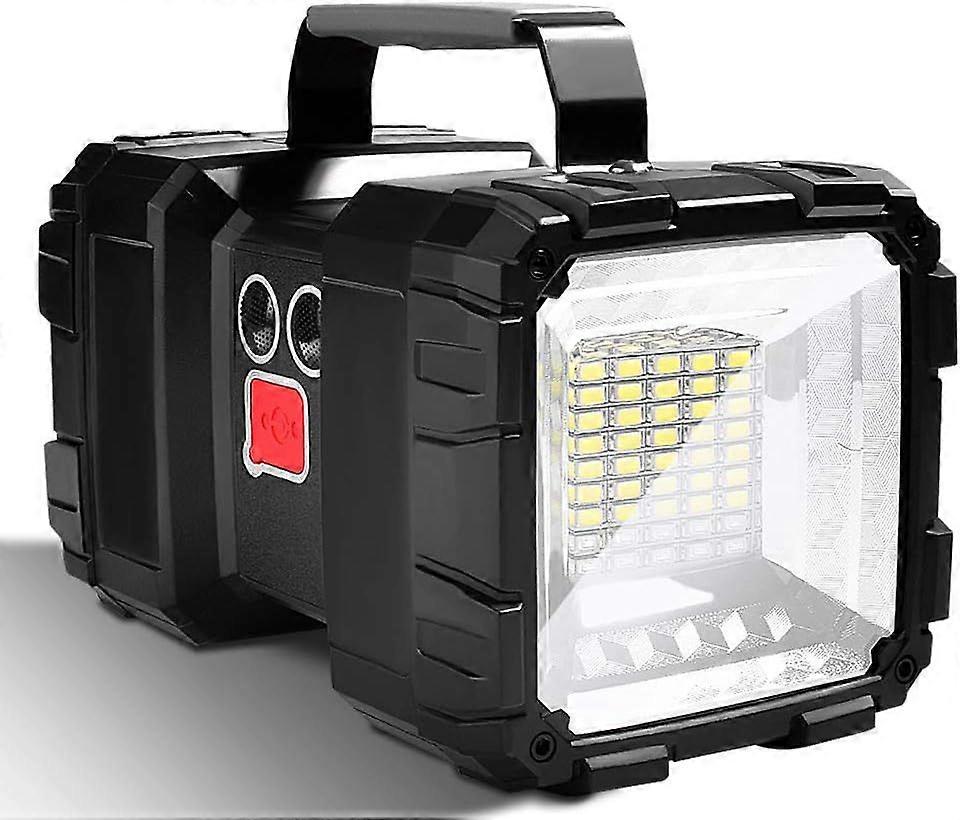 Torch LED Super Bright 10000mAh 4000LM Multifunction Flashlight 7 Modes Rechargeable Camping Torch Large Light Powerful USB Power Bank for Outage,Outd