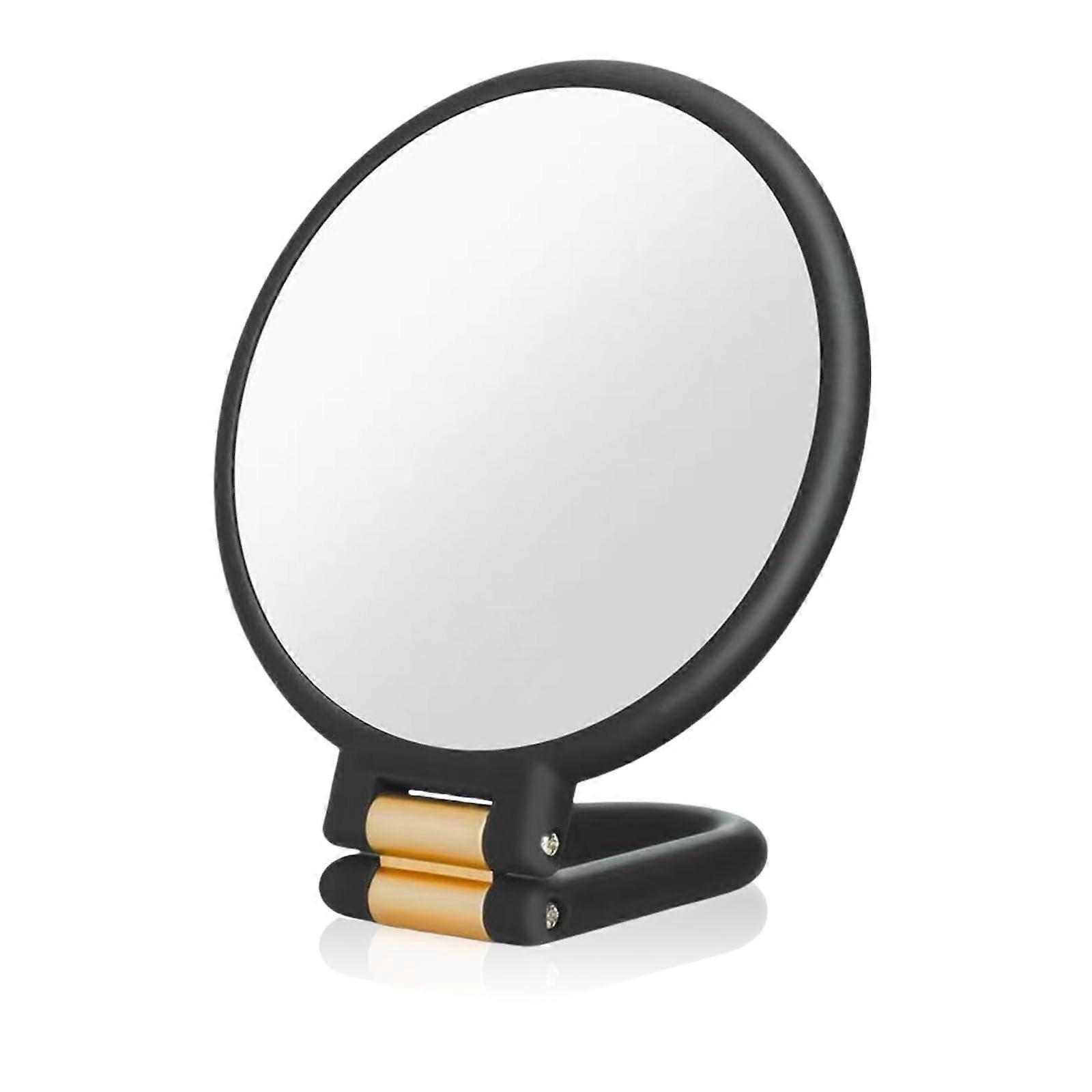 30x Magnifying Mirror Travel With Handle, Double-Sided Handheld Mirror 1X/30X For Makeup, Foldable And Portable