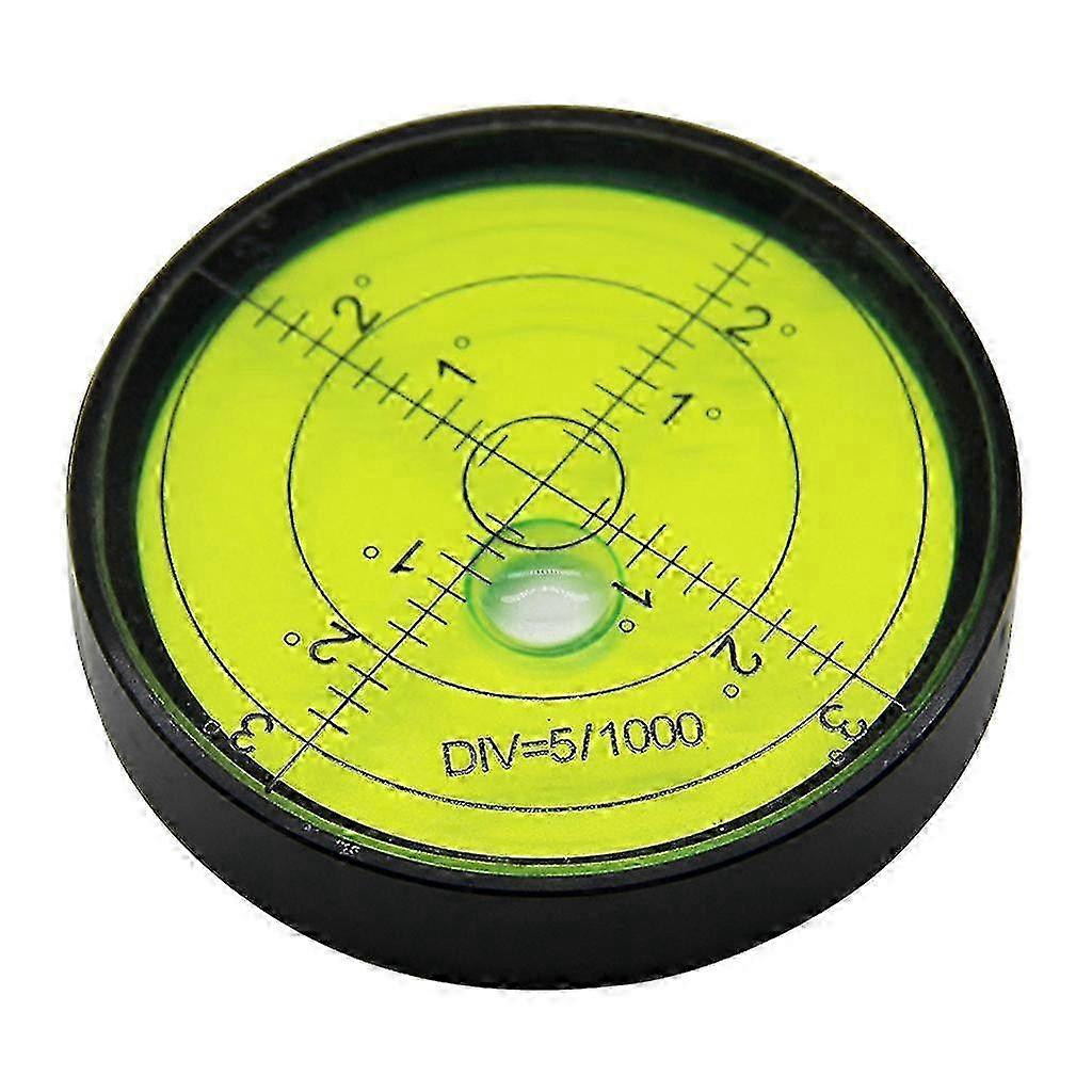 High Precision Round Bullseye Bubble Level Spirit Bubble Surface Level Bubble