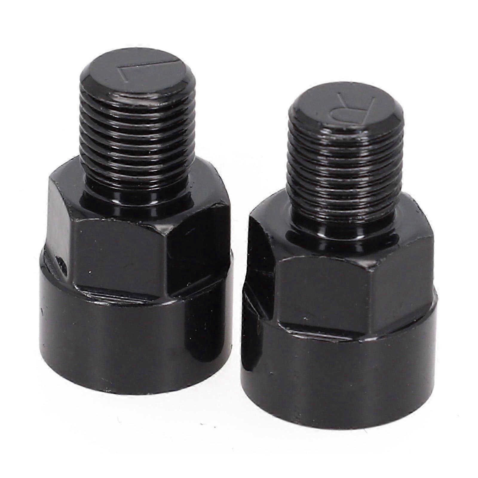 adapter przedłużacza pedału rowerowego, adapter pedału rowerowego pasuje do pedału 9/16 cala i części rowerowych do konwersji korby 1/2 cala