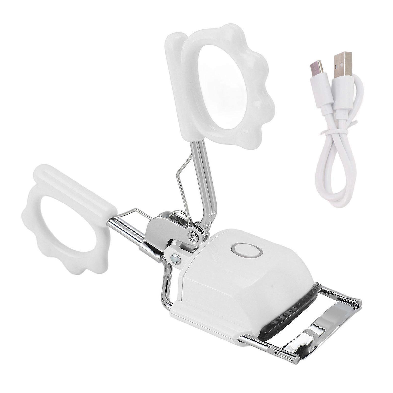 2025 Latest Model Heated Eyelash Curler Rechargeable with Type C Long Lasting ...