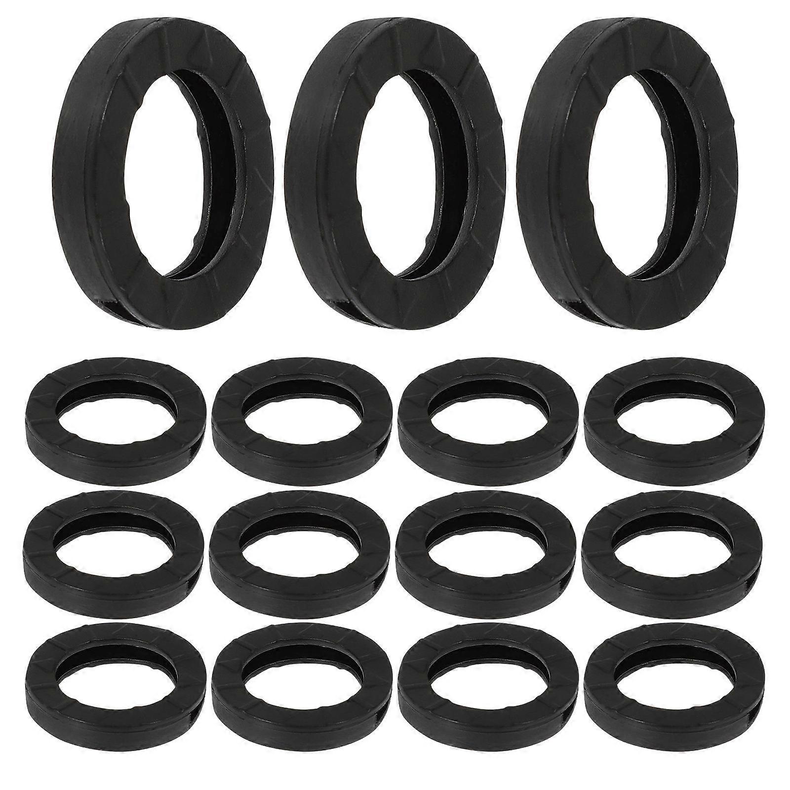 Key Identifiers Caps Silicone Round Shape For Home Use 24Pcs