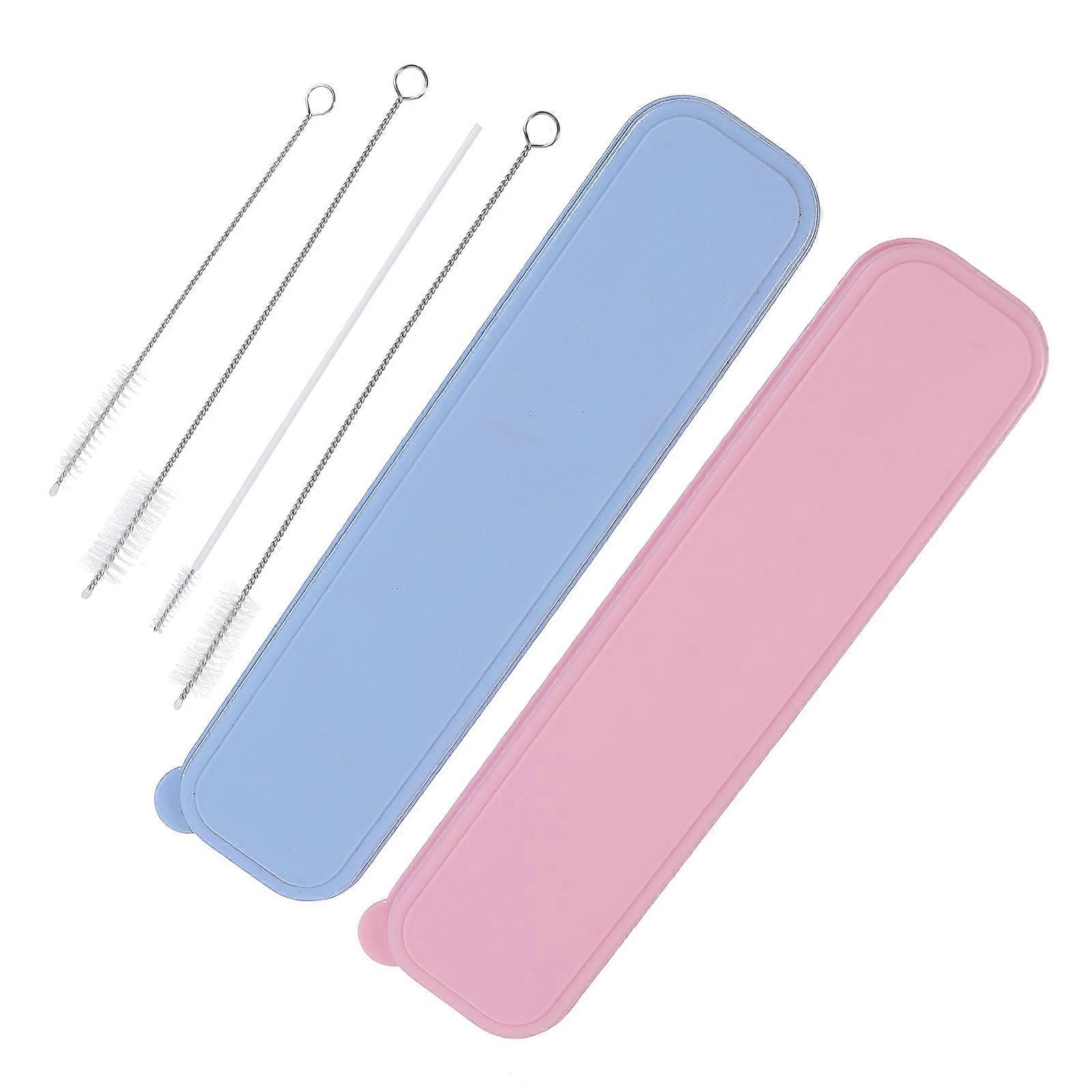 Straw Accessories Portable Straw Storage Boxes for Storage Use 1Set