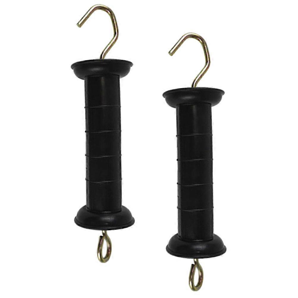 Insulated Fence Handles Plastic Gate Handle Electric Fence Accessory Farm Use 9.82X2.36X2.36in Insulation 2Pcs