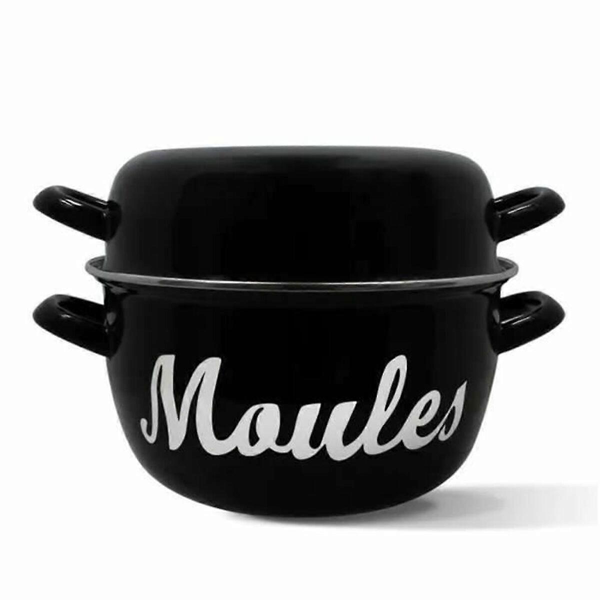 Poêle Menastyl Noir Acier émaillé