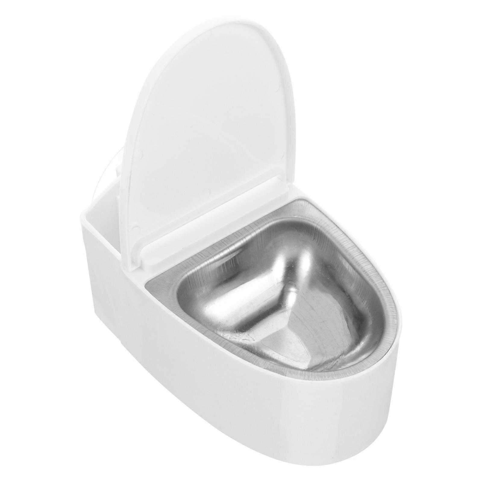 Wall Mounted Toilet Shaped Ashtray with Lid – Sturdy Bathroom Ash Holder for Home, Quirky Decorative Design, Easy to Clean