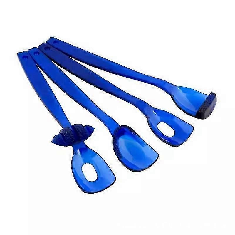 Tongue Muscle Trainer, 4pcs Oral Muscle Training Tool, Portable Tongue Trainer, Oral Lips Muscle Exerciser Recovery Tool for Dysarthria