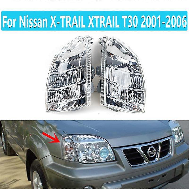 Quality Car Front Bumper Corner Turn Signal Lamp Headlight Marker Light For Nissan X-TRAIL XTRAIL T30 2001 2002 2003 2004 2005 2006