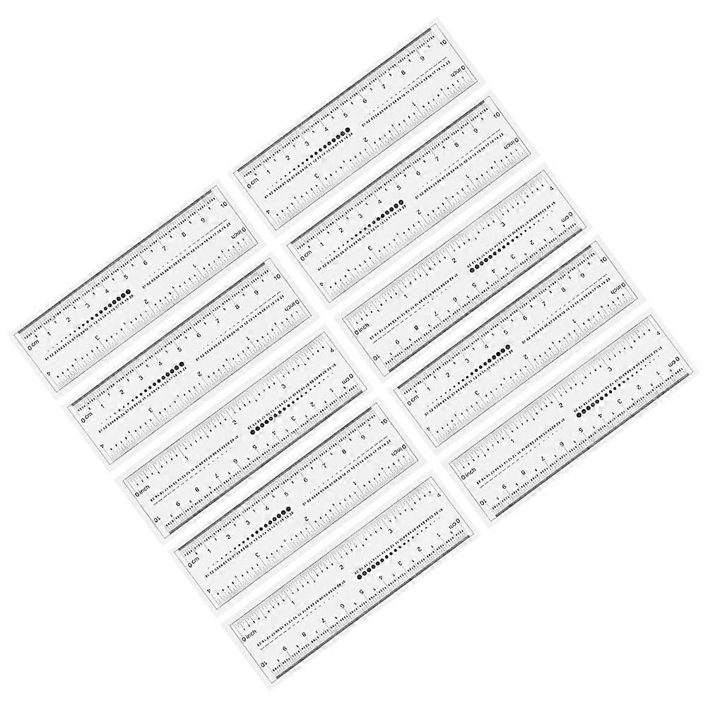 Multi Functional Ruler Measuring Rulers Engineering Tasks Student Use Circular Diamond Measurement 10Set