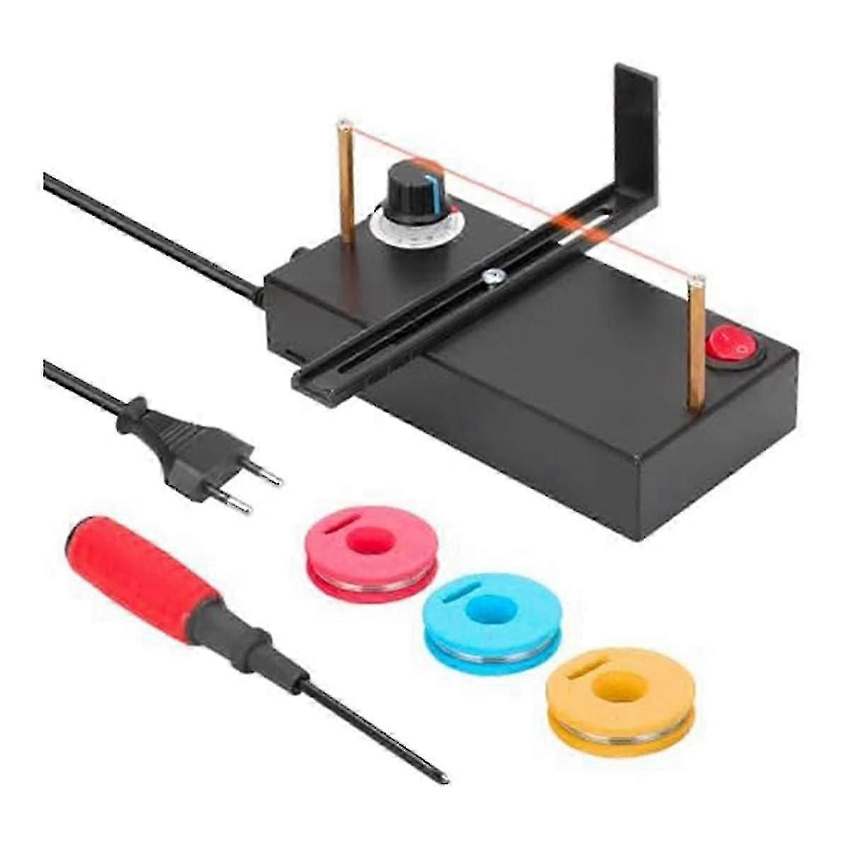 Ribbon Cutter, Home Use Hot Ribbon Cutter Machine DIY Rope Band Craft Manual Tool Machine High Ther-Yvan