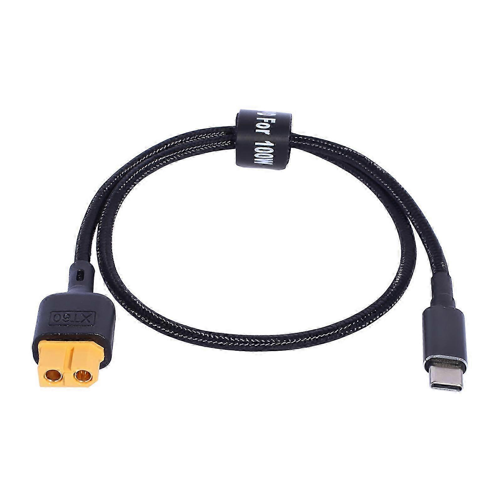 USB C to XT60 Adapter Cable XT60 Female to USB C Adapter 100W 5A Charging Cable Fast Charging Cord for Drones Accessory 2025