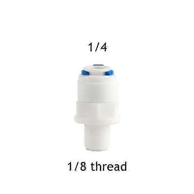 Montaj de apă RO de tip multiplu Masculin Feminin filetat 1/4 3/8 Cuplaj drept POM Furtun Conector țeavă PE Piese de filtru de apă