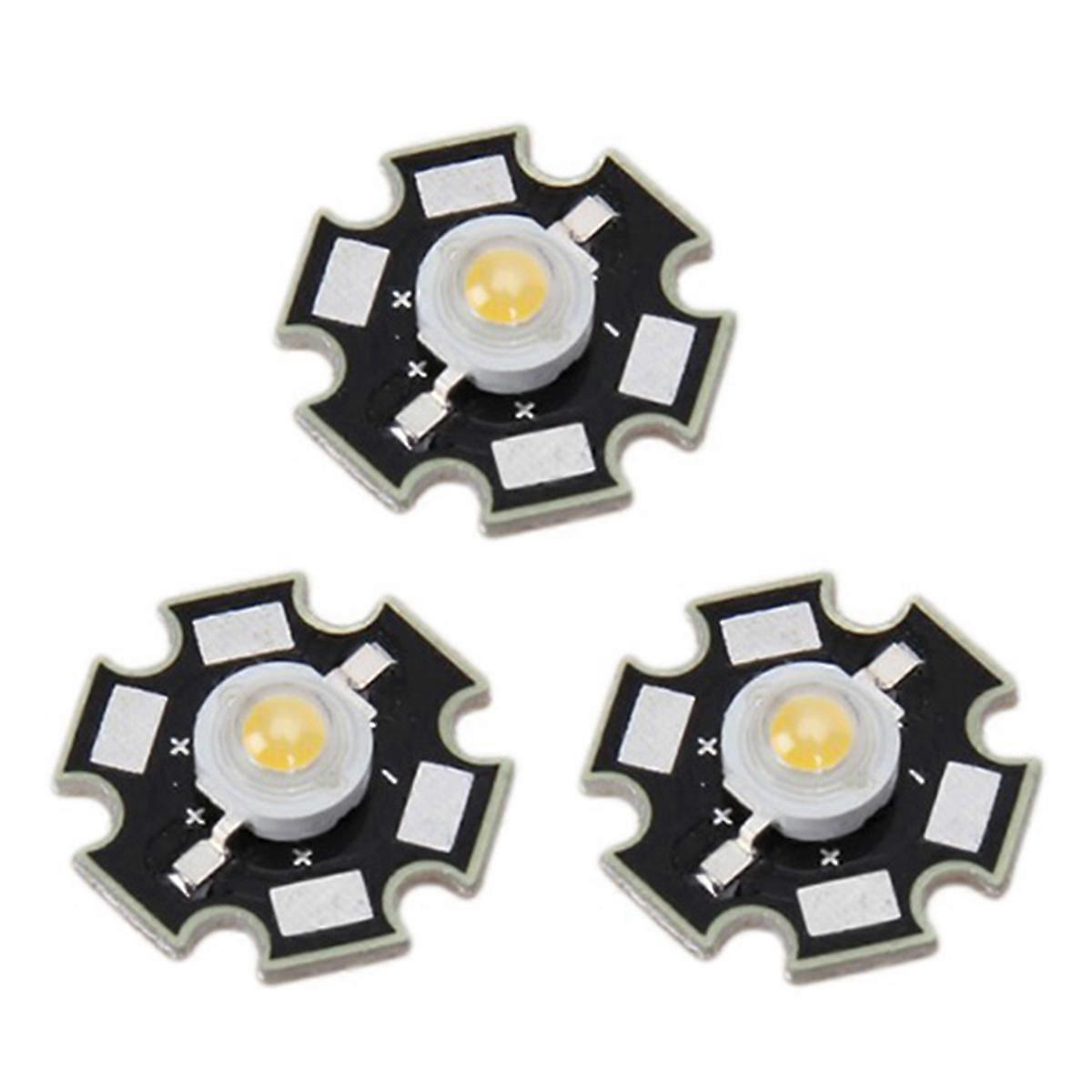 3W High Power Star LED Light Lamp Bulb (White)