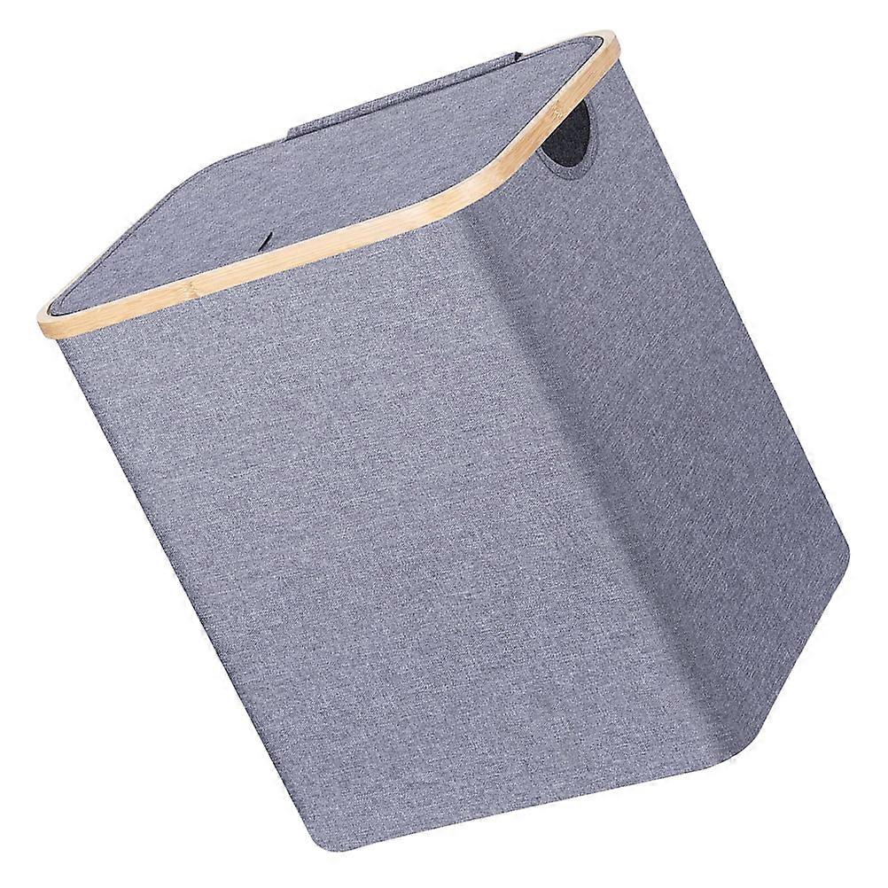 Foldable Storage For Dirty Clothes Household Hamper Simple Design Assorted Color 45x40x33cm 1Set