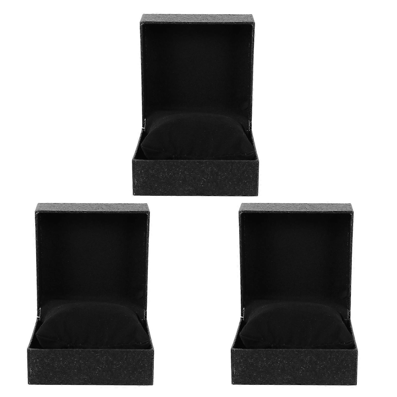 Watch Box Display Case Cardboard Watch present Box for Storage and Decoration 10x10 cm 3Pcs