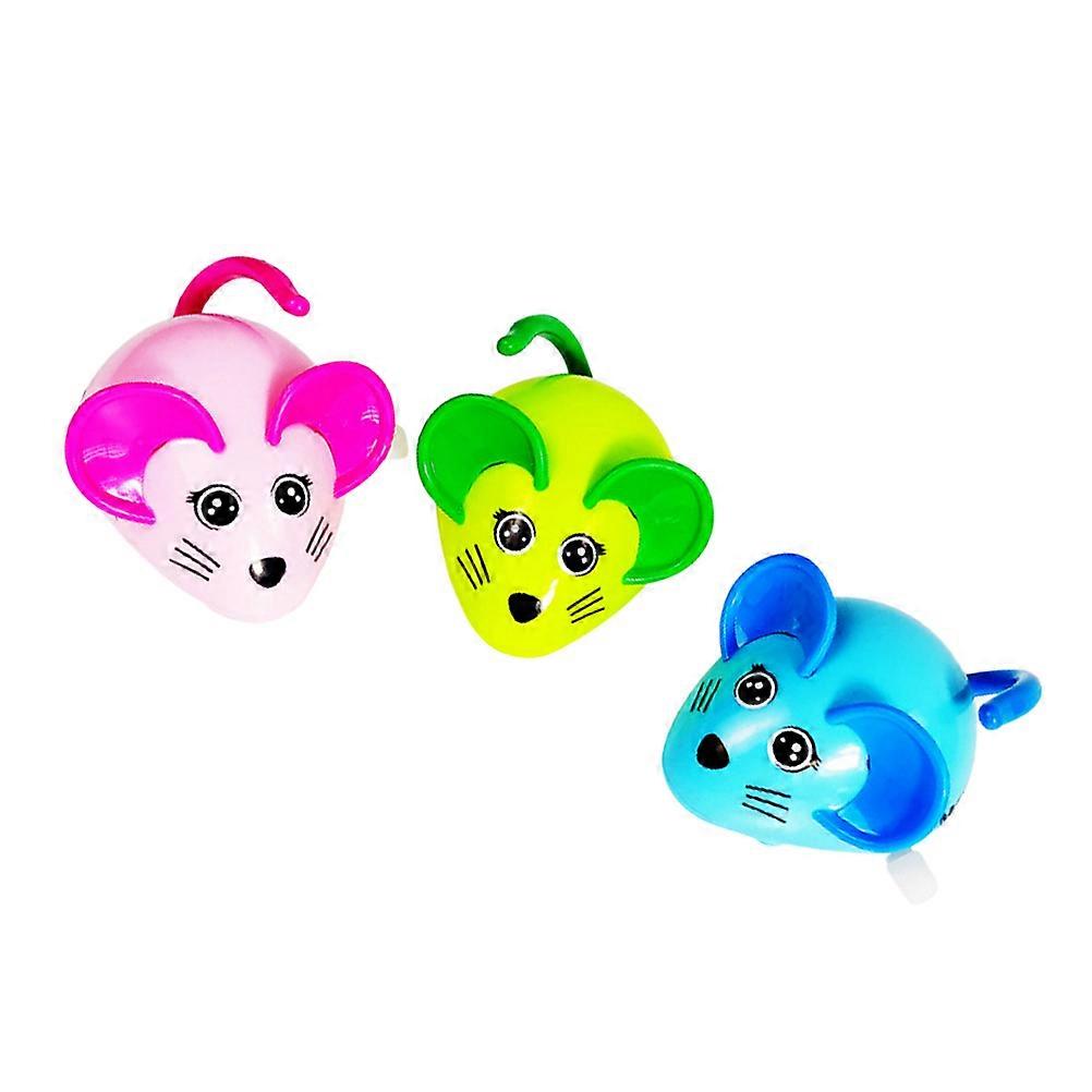 Cat Automatic Toy Semi Automatic Chase Mouse Toy For Cats Pet Owners Health Improvement 3Pcs