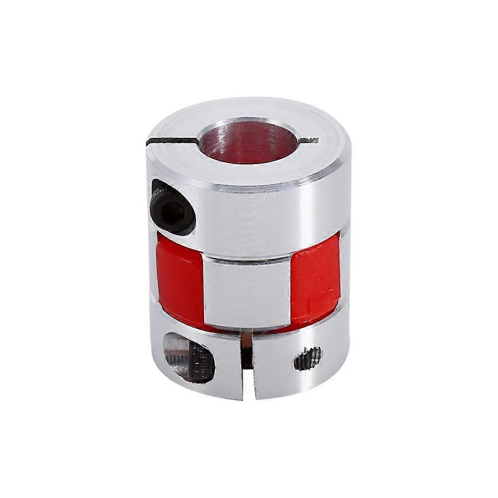 Plum Shaft Coupling Aluminium Flexible Encoder Coupling 8 x 12 mm for 3D Printer CNC Machine Servo Stepper Motor