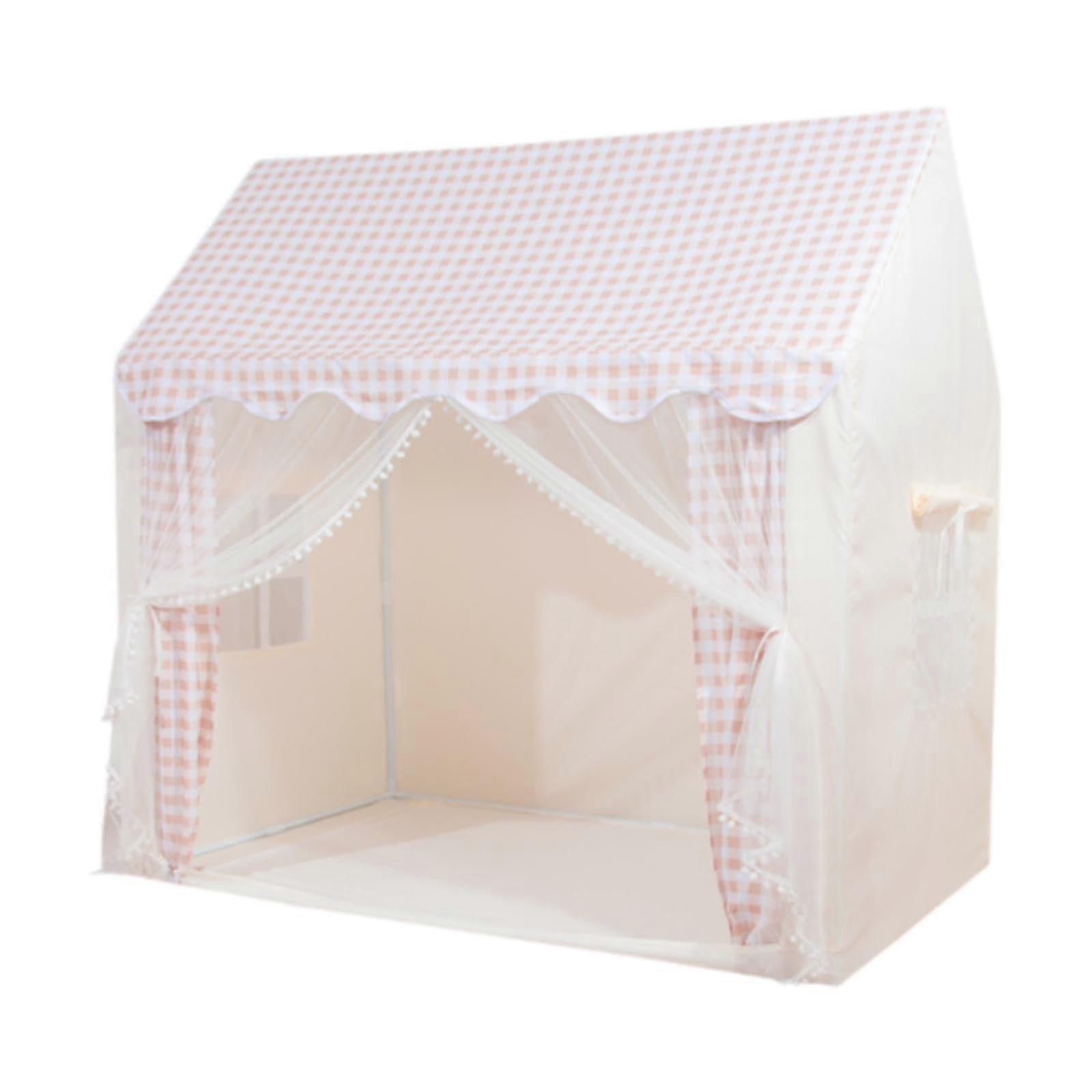 Kids Play Tent Princess Castle Playhouse Gift Foldable Washable Teepee Castle Play Tent for Carnival Girls Playgrounds