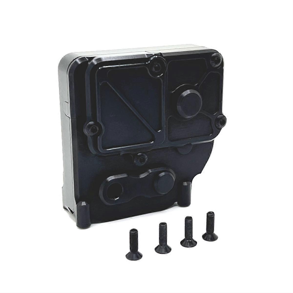RC Car Upgrade Medium Wave Box Gehäuse Kit für 1/12 H12Y H12Y+ RC Car Upgrade Zubehör Schwarz