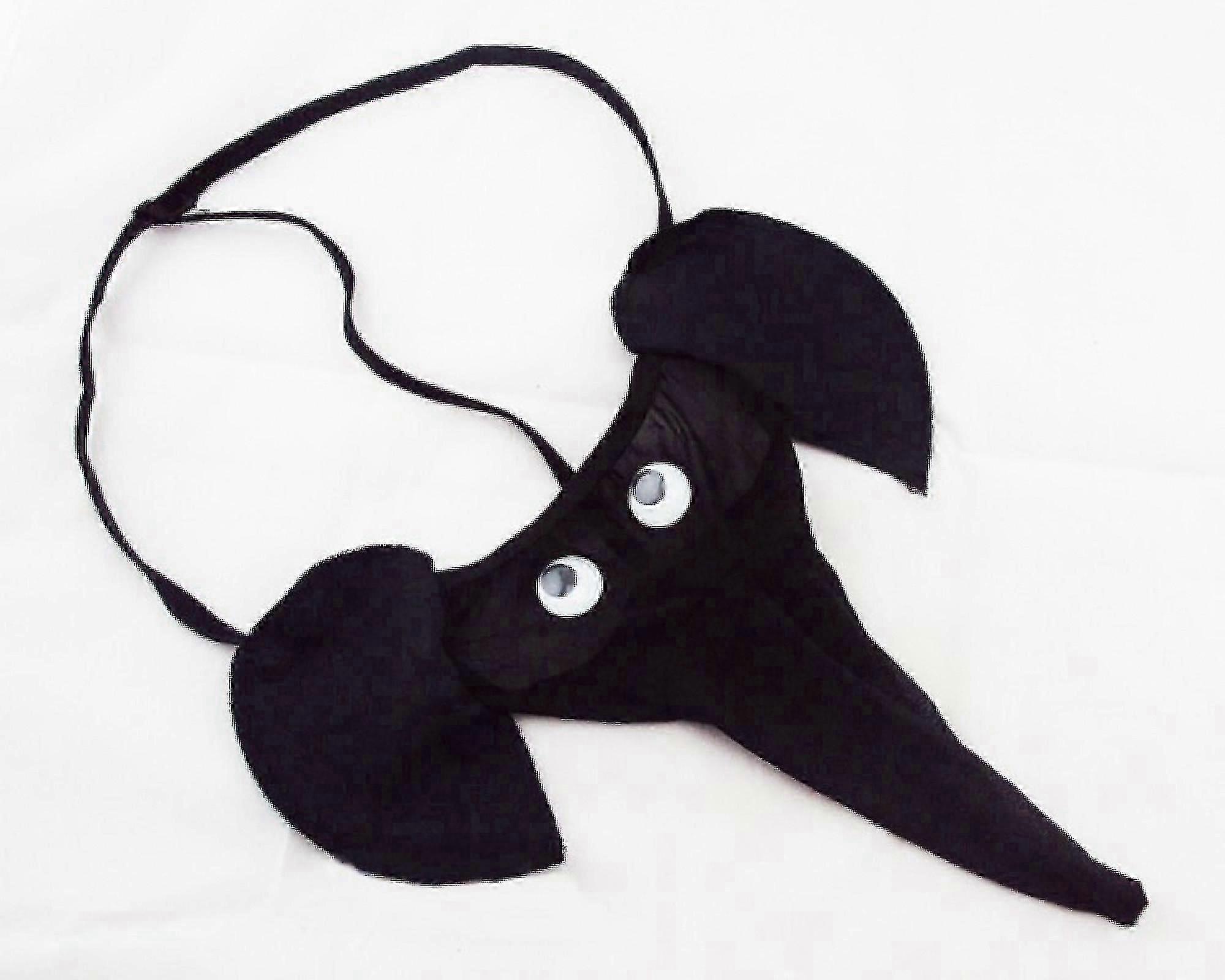 Exotic Elephant Encounter in a Fun Thong 0619