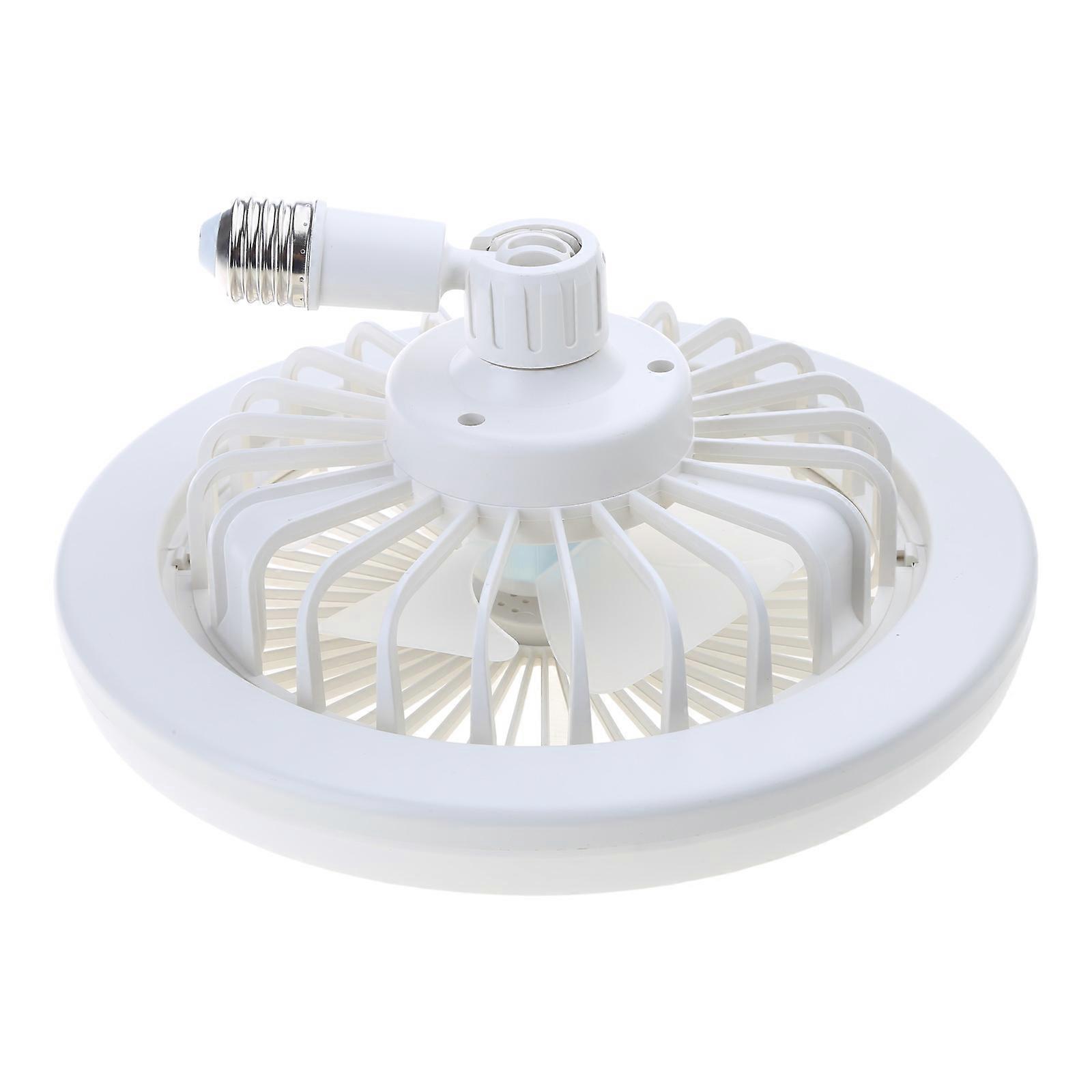 30W LED Ceiling Fan Light Cooler Fan Modern Home Lighting 3-mode Adjustable Lamp with B22 Adapter for Study Office  yellow
