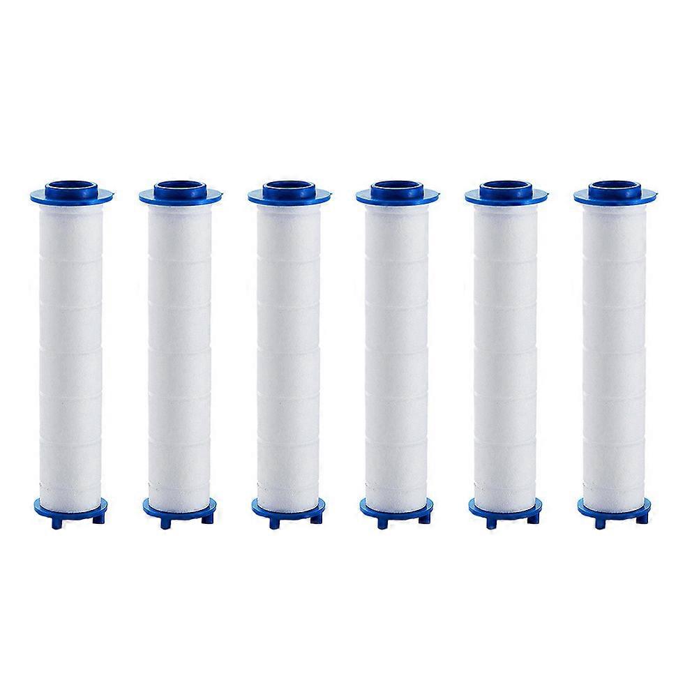 6pcs Replacement Filter Cartridge for High Pressure Bath Water Shower Filter – Easy Installation for Clean, Fresh