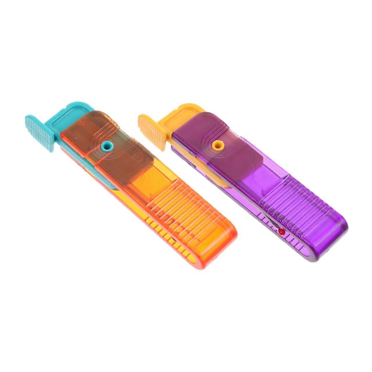 Seam Ripper Kit Pack of 2 for Stitch Removal Embroidery Thread Ripper ABS Tool for Fabric and Sewing Projects