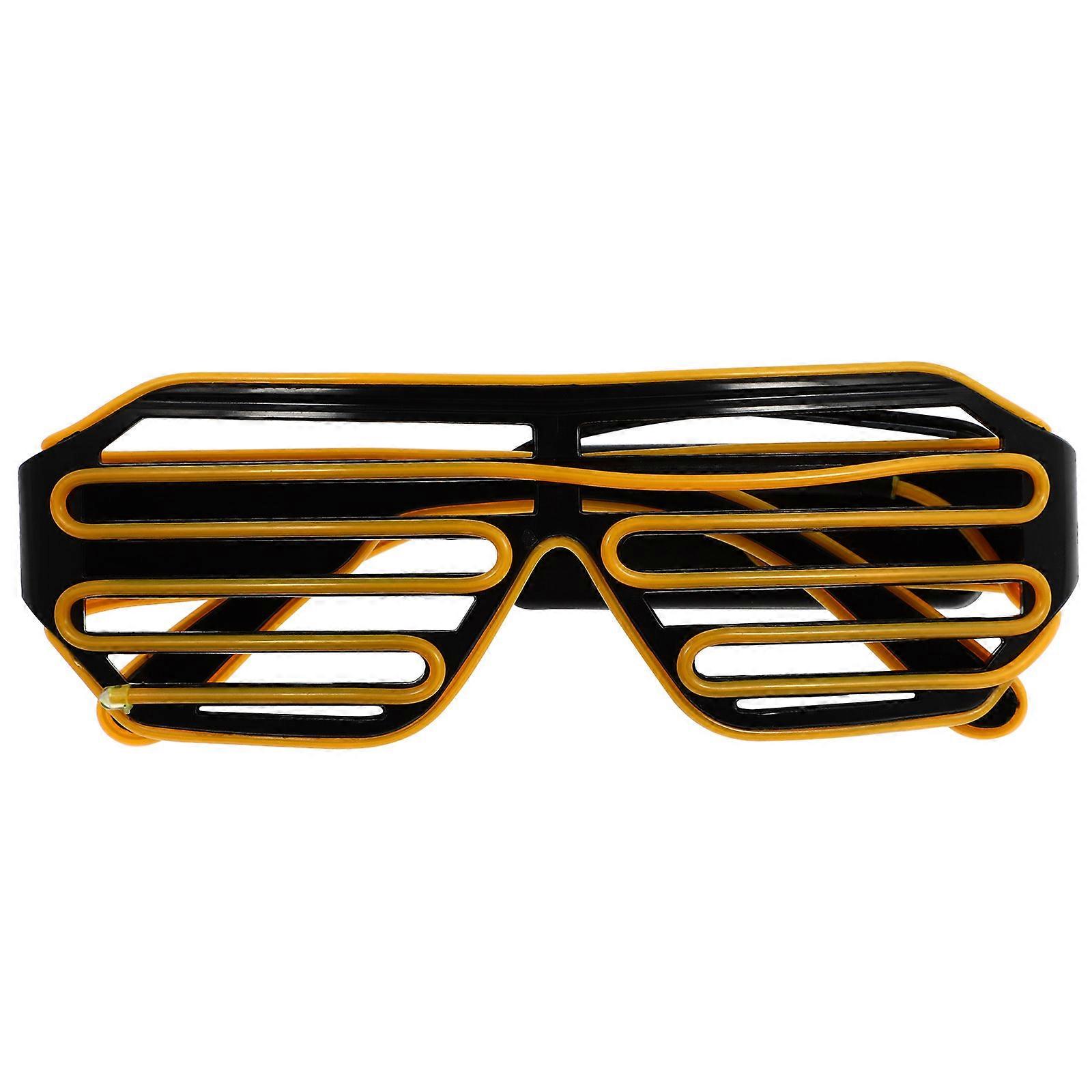 Party Prop Led Shutter Eyewear For Halloween Nightclub Dancing 1 Pair