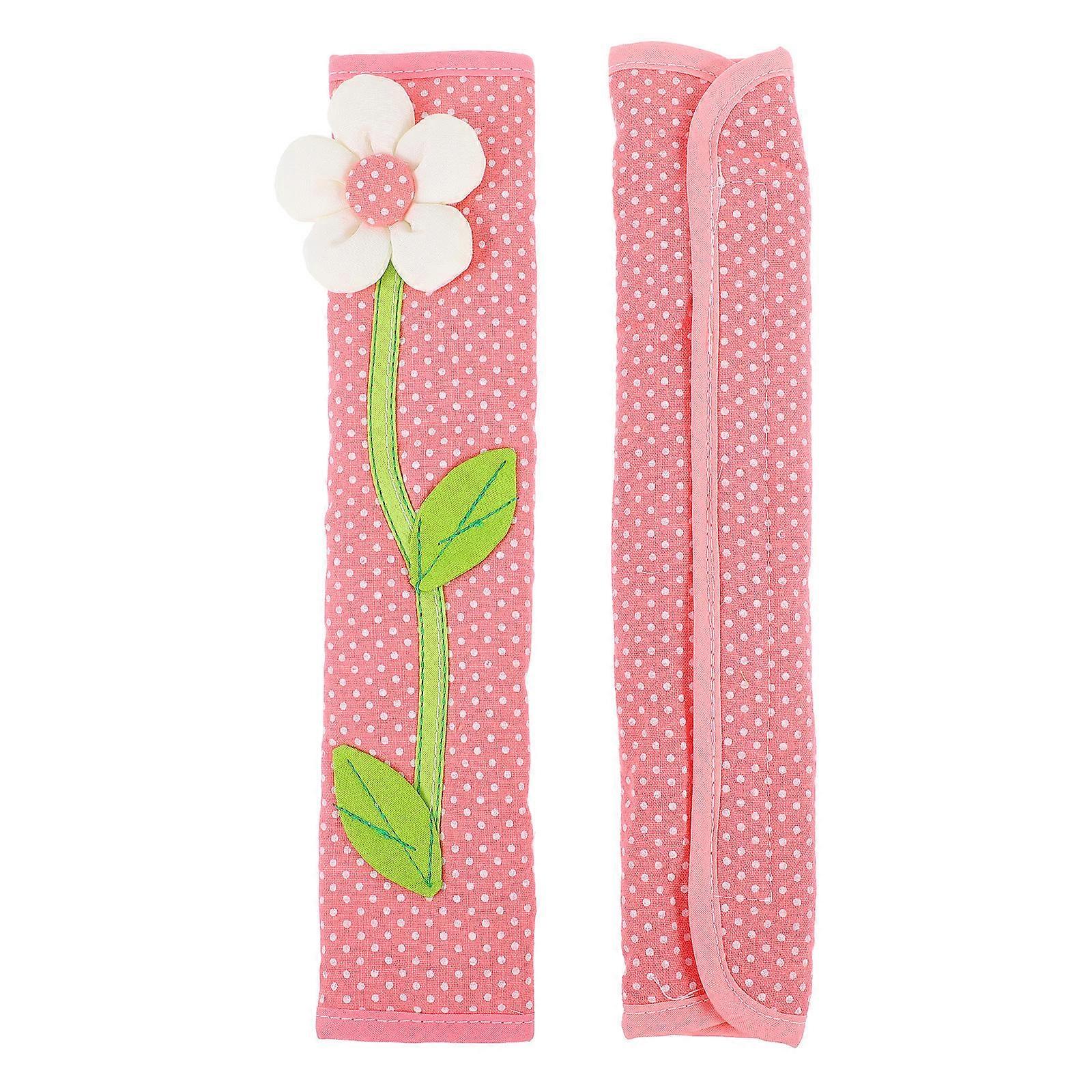 Durable rose poignée de réfrigérateur couverture protecteurs pour appareils électroménagers tissu 2pcs