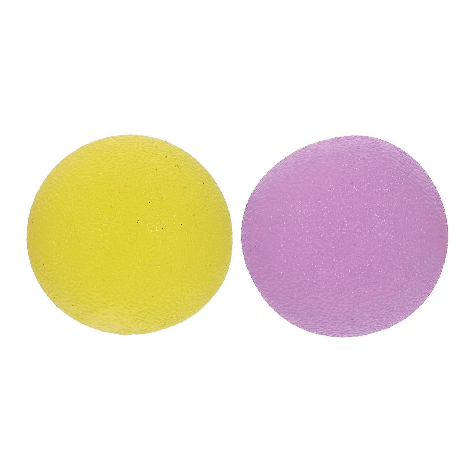 Doigt Exercice Grip Boules Circulation Stimulation Bureau Utilisation 2Pcs