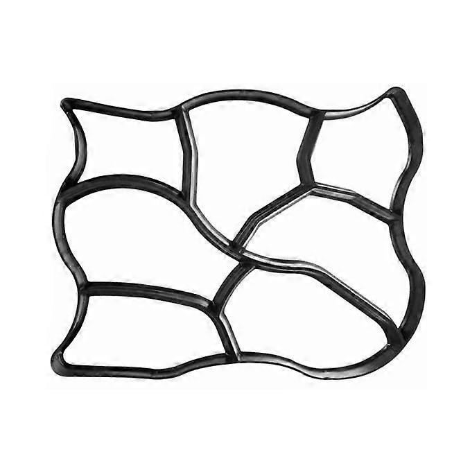 人行道塑料模具,庭院,垫脚石,可重复使用,混凝土模具,DIY铺路,花园,院子,露台