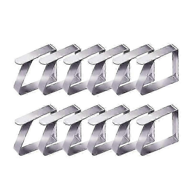 8pcs Large Tablecloth Clips and Clamps Set