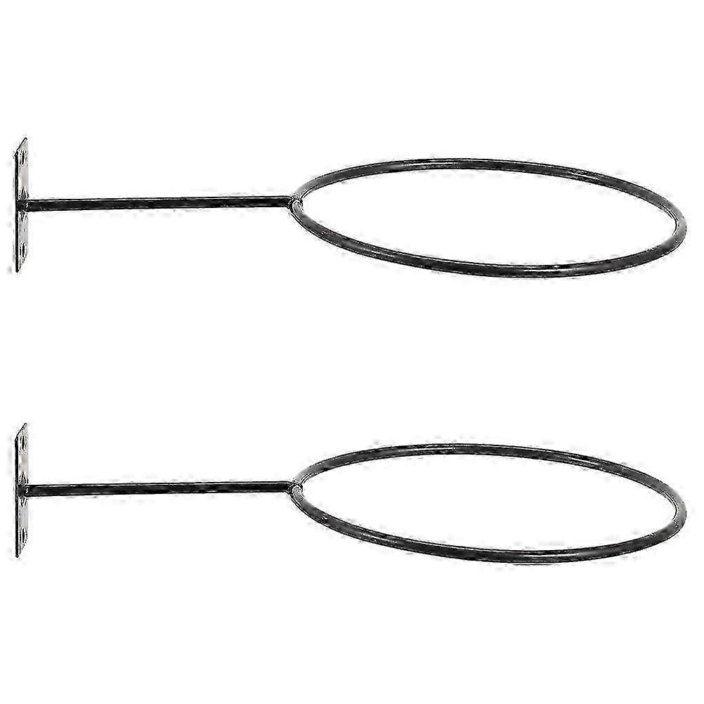 2 stk sort basketball fodbold vægskærm fodboldstativ basketball vægholder basketball display rack hwy