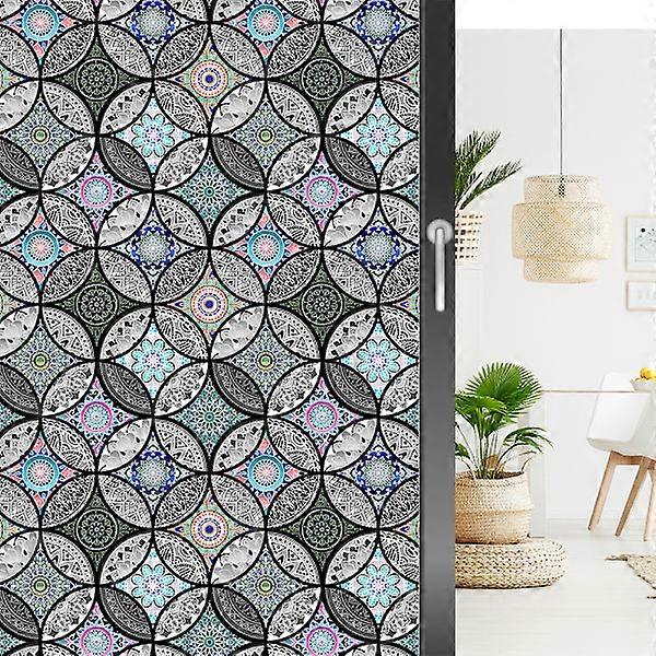 1PC Mandala Pattern Decorative Window Film
